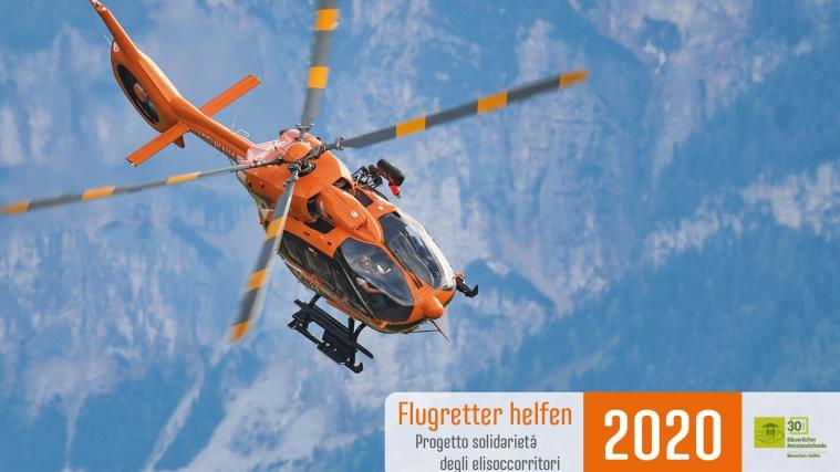 Für einen guten Zweck hat die Südtiroler Flugrettung heuer zum 15. Mal einen Kalender mit beeindruckenden Bildern herausgegeben.
