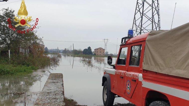 In der Emilia Romagna halten die Unwetter an.