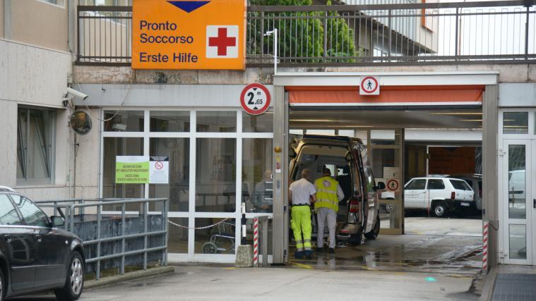 Jeder 2. Südtiroler geht einmal im Jahr in die Notaufnahme.