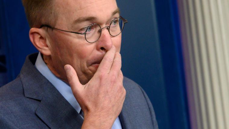 Mick Mulvaney musste vor dem U-Ausschuss aussagen.