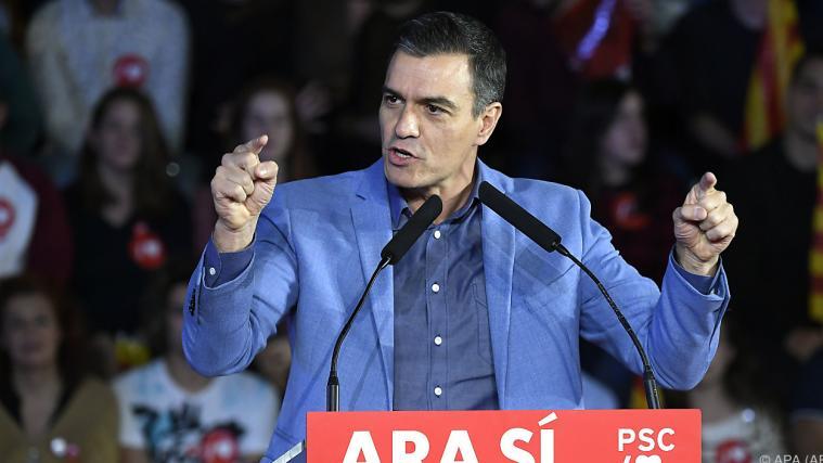 Pedro Sánchez wird es schwer haben.