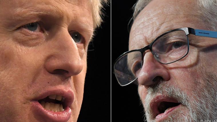 Premier Johnson und Oppositionsführer Corbyn.