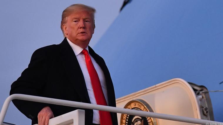 Trump tauschte freundliche Worte aus.