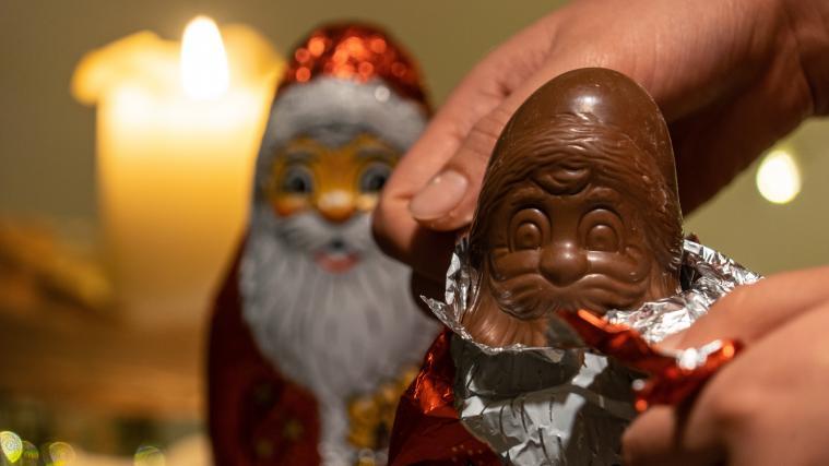 151 Millionen Schoko-Nikoläuse und -Weihnachtsmänner wurden 2019 in Deutschland produziert.