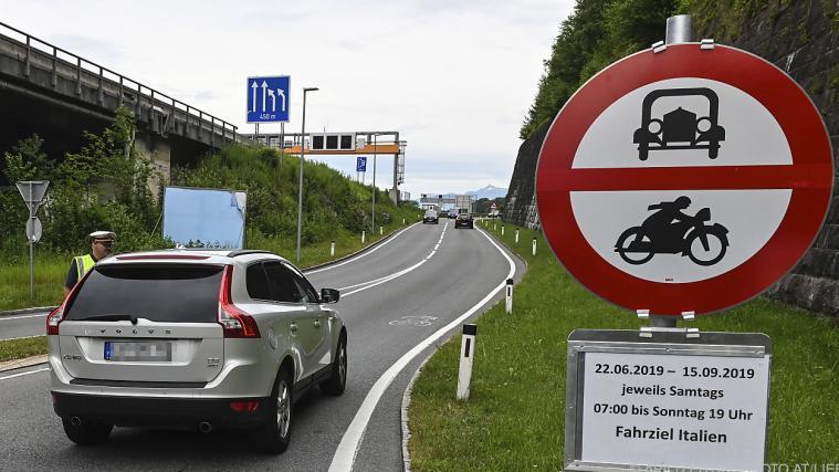 Ab dem heutigen Samstag gelten im Bundesland Tirol wieder Fahrverbote.