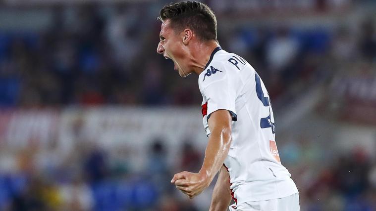 Andrea Pinamonti durfte am Pokal-Dienstag gleich zweifach jubeln.