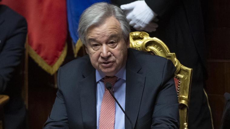 Antonio Guterres hat mit Blick auf Flüchtlinge zum sofortigen Stopp der Kämpfe in der syrischen Rebellenprovinz Idlib aufgerufen. Archivbild