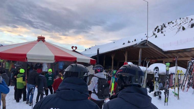 Auch auf der Ganischgeralm im Skigebiet Obereggen wurde kontrolliert.