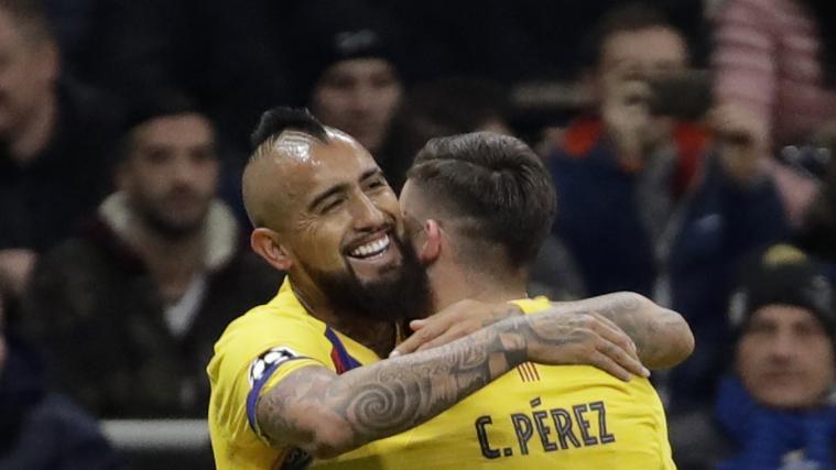 Barcelona schlug Inter mit 2:1.