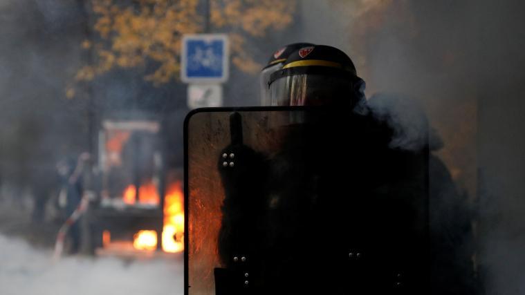 Bei den Demonstrationen in Frankreich kam es zu Ausschreitungen und Krawallen.
