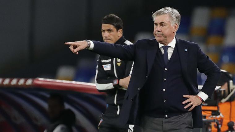 Carlo Ancelotti erlebt mit Napoli derzeit eine schwere Zeit.