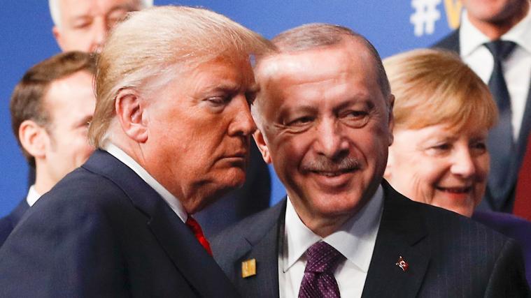 Das Treffen von Trump und Erdogan war zuvor nicht angekündigt worden.