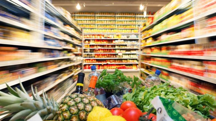 Der Einbrecher versteckte sich im Kühlschrank eines Supermarktes.