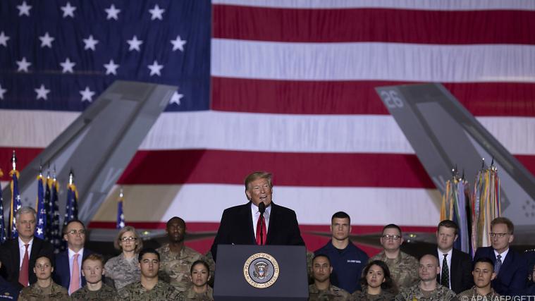 Der Weltraum ist für US-Präsident Trump eine „neuer Kriegsschauplatz“.