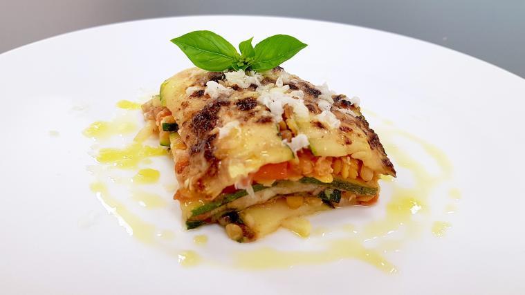 Die Neuinterpretation der klassischen Lasagne wurde zum Hülsenfrüchtegericht des Jahres gekürt.