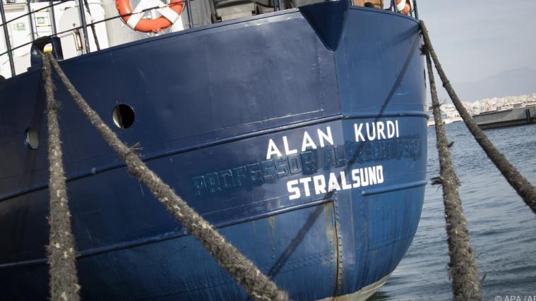 Die Schiffe Alan Kurdi und Ocean Viking sind in Sizilien eingetroffen.