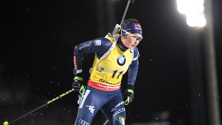 Dorothea Wierer beeindruckt mit ihrer Laufform.