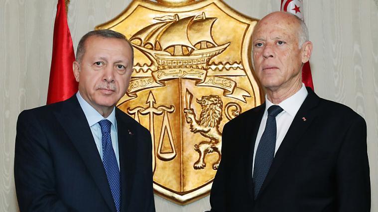 Erdogan bei Saied in Tunesien.