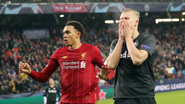 Erling Haaland und Salzburg mussten sich Liverpool geschlagen geben.