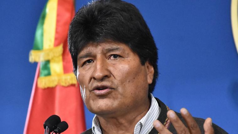 Ex-Präsident Evo Morales