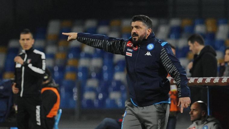 Gennaro Gattuso zeigte an der Seitenlinie viel Engagement – ohne Erfolg