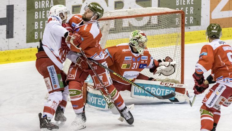 Goalie Leland Irving war einer der wenigen HCB-Cracks in Normalform.