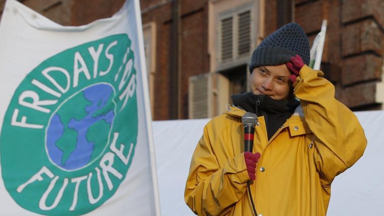 Greta Thunberg erklärte, sie sei glücklich, in Turin zu sein. Nach dem Aufenthalt in der norditalienischen Metropole werde sie die Heimreise antreten.