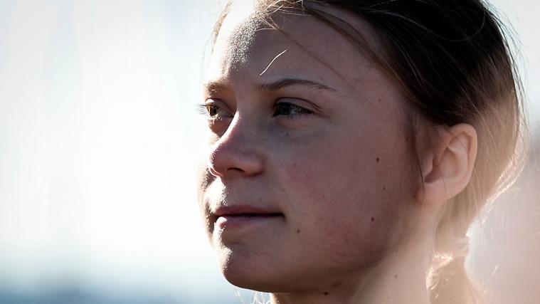 Greta Thunberg.