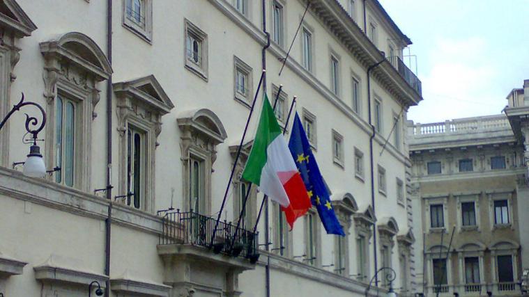 Im Palazzo Chigi, dem Sitz der italienischen Regierung, geht es immer wieder rund.