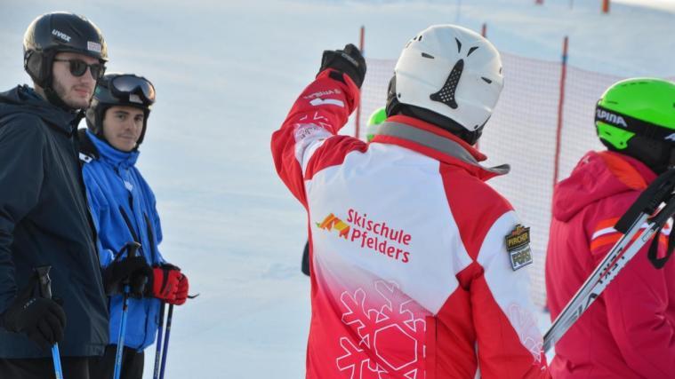 In Pfelders fand der Auftakt der Ski-Aktion statt.