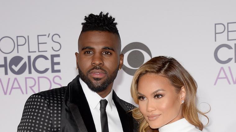 Jason Derulo (hier mit Schauspielerin Daphne Joy) ist geschockt über manche Reaktionen auf Instagram.