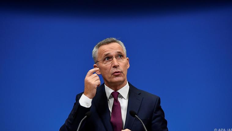 Jens Stoltenberg rief die Bündnispartner zu Geschlossenheit auf.