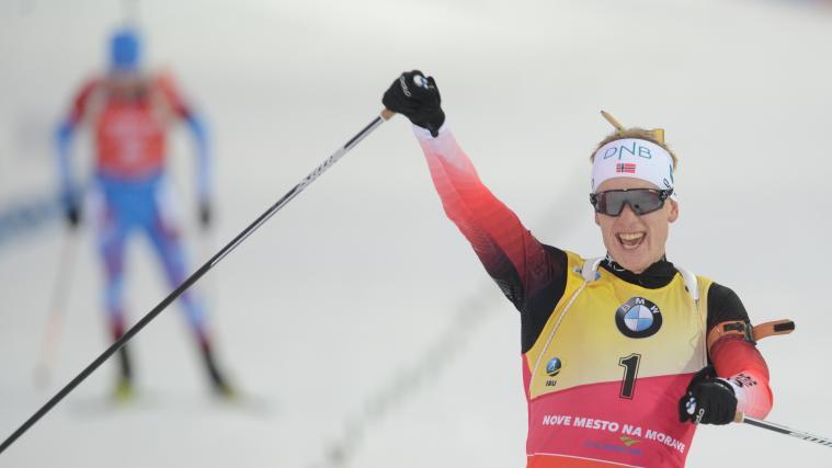 Johannes Thingnes Bø gewann den Sprint der Herren.