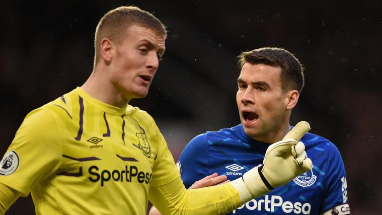 Jordan Pickford (links) sorgte für mächtig Aufsehen.