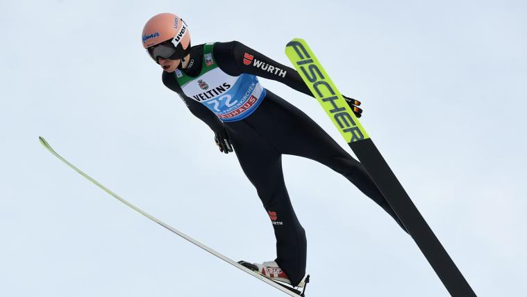 Karl Geiger stellte seine Top-Form in Garmisch unter Beweis