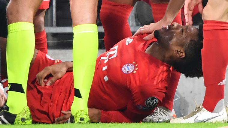 Kingsley Coman hat sich schwer verletzt.