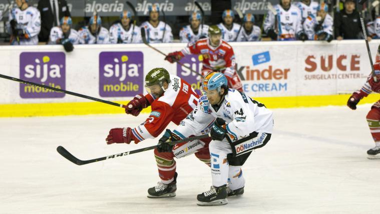 Linz bewegte sich immer wieder am Rande des Erlaubten und brachte Luca Frigo & Co. so zu Fall.
