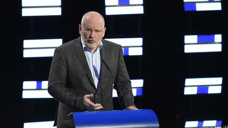 Mit emotionalen Worten verabschiedete sich Frans Timmermans angesichts des bevorstehenden Brexit von den Briten.