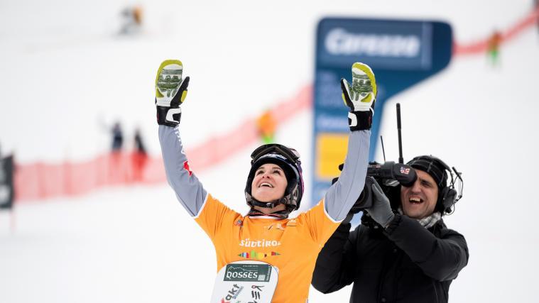 Nadya Ochner feierte im Vorjahr in Carezza ihren ersten Weltcupsieg.