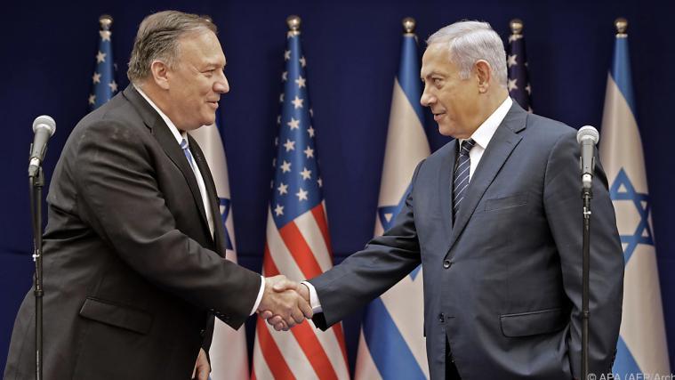 Netanyahu (r.) will auch über Annektierung des Jordanlandes sprechen.