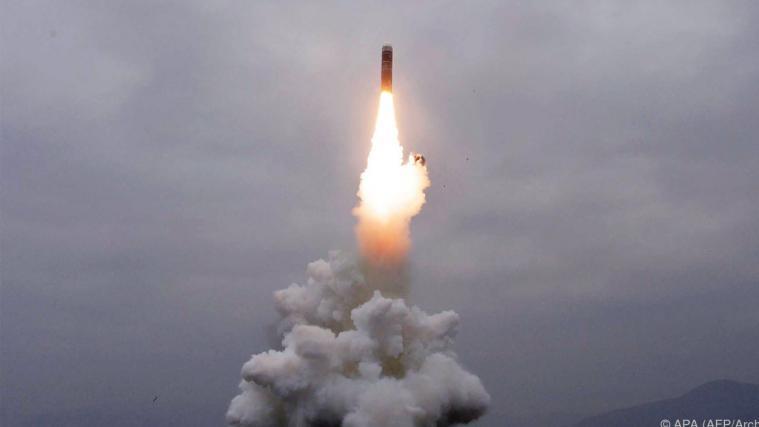 Nordkorea hatte zuletzt wiederholt Raketen getestet.