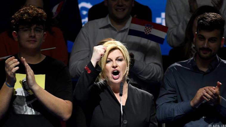 Ob Kolinda Grabar-Kitarovic weiterhin kroatische Präsidentin bleibt, ist noch offen.