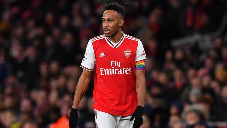 Pierre-Emerick Aubameyang legte einen kuriosen Auftritt hin.