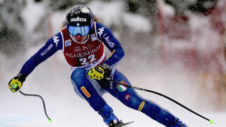 Platz 3 für Francesca Marsaglia bei der Abfahrt in Lake Louise