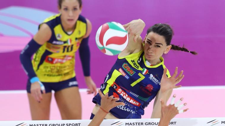 Raphaela Folie ist mit Conegliano bei der Klub-WM in China auf dem Vormarsch in das Halbfinale.