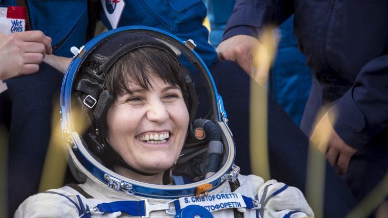 Samantha Cristoforetti im Juni 2015.