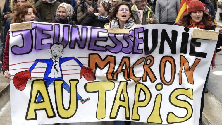 Seit knapp zwei Wochen wird in Frankreich demonstriert.