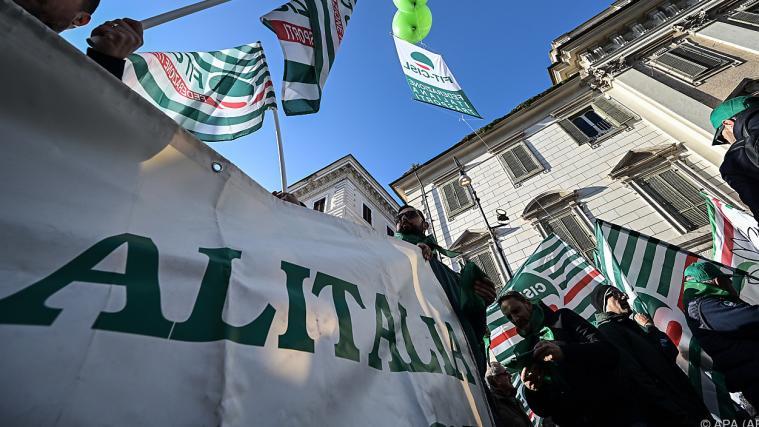 Streiks bei Alitalia verhindern ordnungsgemäßen Flugbetrieb.
