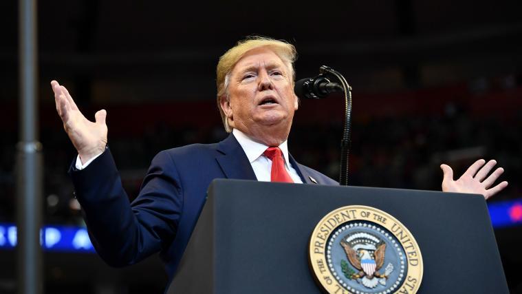 US-Präsident Donald Trump schließt Bloomberg-Journalisten aus.