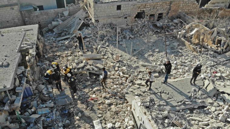 Viele Menschen wurden bei den Angriffen in der Provinz Idlib verletzt, darunter zahlreiche Kinder.